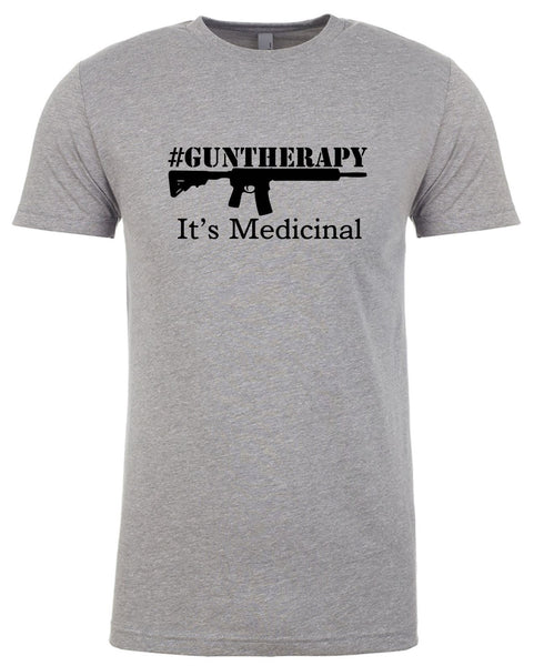 #GunTherapy "It's Medicinal" Unisex Short Sleeve T-shirt